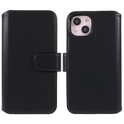 iPhone 13 Fodral Essential Leather Raven Black