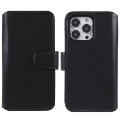 iPhone 13 Pro Max Fodral Essential Leather Raven Black