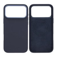 iPhone 17 Pro Max Skal Silikon MagSafe Blå
