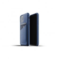 iPhone 11 Pro Skal Full Leather Wallet Case Monaco Blue
