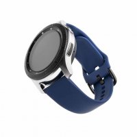Samsung Galaxy Watch 20mm Armband Silicone Strap Blå