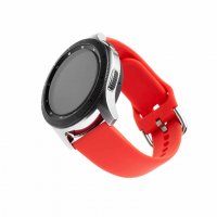 Samsung Galaxy Watch 22mm Armband Silicone Strap Röd