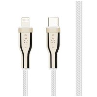 Kabel METAL Series USB-C/Lightning 2m Vit