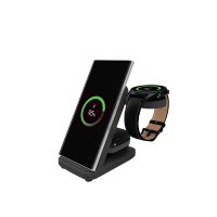 Trådlös Laddare Powerstation for Samsung 3in1 15W Svart
