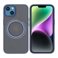 iPhone 13/iPhone 14 Skal Roterbart MagSafe Stativ Blå