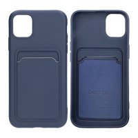 iPhone 11 Skal Korthållare Blå