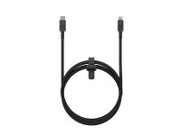 Lightning till USB-C Kabel Next Gen 60W 1.5m Svart