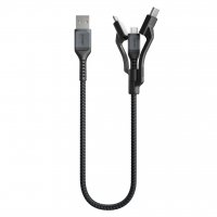 Kaapeli Universal Cable USB-C Kevlar 0.3M