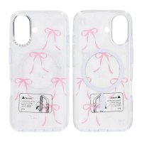 iPhone 17 Skal Mönster MagSafe Rosett
