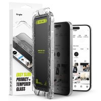iPhone 16 Pro Skärmskydd Easy Slide Privacy 2-pack