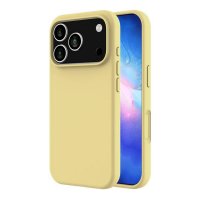 iPhone 17 Pro Skal Silikon MagSafe Gul