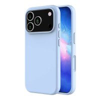 iPhone 17 Pro Max Skal Silikon MagSafe Blå