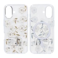 iPhone 17 Skal Mönster MagSafe Blommor