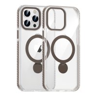 iPhone 14 Pro Max Skal Ringstativ MagSafe Transparent