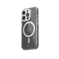 iPhone 15 Pro Skal iGlaze MagSafe Luna Silver