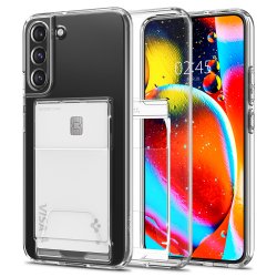 Samsung Galaxy S22 Plus Skal Crystal Slot Dual Crystal Clear