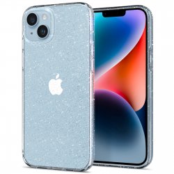 iPhone 14 Plus Skal Liquid Crystal Glitter Crystal Quartz