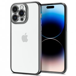 iPhone 14 Pro Skal Optik Crystal Chrome Gray