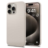 iPhone 15 Pro Skal Liquid Air Natural Titanium