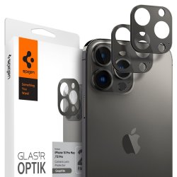 iPhone 13 Pro/iPhone 13 Pro Max Kameralinsskydd Glas.tR Optik 2-pack Graphite