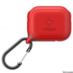 AirPods Pro Skal Waterproof Case Vattentätt Flame Red