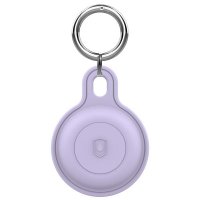 AirTag Hållare Keychain Outdoor Lila