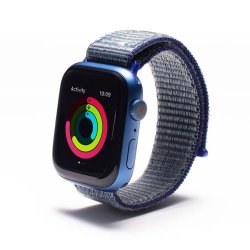 Apple Watch 42/44/45mm/Apple Watch Ultra Armband Sport Watch Band Navy Blue