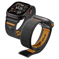 Apple Watch 44/45/46mm/Ultra 49mm Armband Athlex Air 2 Active Black Orange