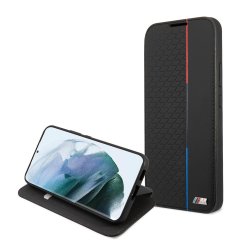 Samsung Galaxy S22 Plus Fodral Triangle Pattern & Tricolor Stripe Svart