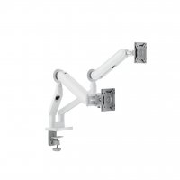 Glide Flexible Double Monitor Arm