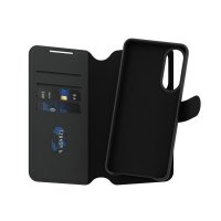 Samsung Galaxy S25 Edge Fodral Tango Two-in-One Wallet MagSafe Svart