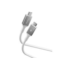 Essential Kabel USB-C till USB-C 100W 2m Vit