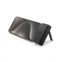 Essential Powerbank med Stativ 5000 mAh 22.5W Svart