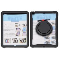 iPad 10.2 (gen 7/8/9) Skal med Stativ Svart