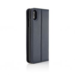 iPhone Xs Max Fodral Magnetic Folio Marinblå