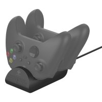 Laddningsstation med batteripack för två Xbox Series X/S Kontroller