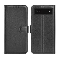 Google Pixel 6a Fodral med Stativ Svart