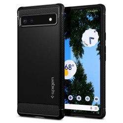 Google Pixel 6a Skal Rugged Armor Matte Black