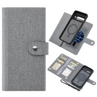 Google Pixel 8a Fodral med Löstagbart Skal GMA Series MagSafe Grå