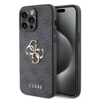 iPhone 15 Pro Max Skal 4G Logo Grå