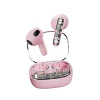 Hörlurar T150 Transparent True Wireless Earbuds Rosa