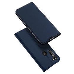 Motorola Moto G8 Power Fodral Skin Pro Series Mörkblå