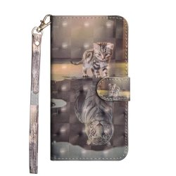 iPhone 7/8/SE 2020 Plånboksfodral Motiv Katt och Tiger