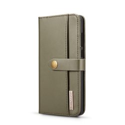Huawei P30 Plånboksfodral Löstagbart Skal Kortfack Utsida Grön