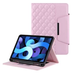 iPad 10.2 Fodral Rombmönster Rosa