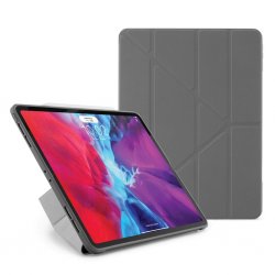 iPad Pro 12.9 2018/2020 Origami Fodral Grå