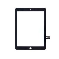 iPad 6 Glas/Touchskärm Premium - Svart