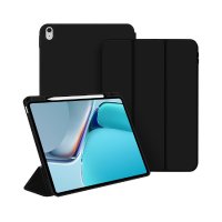 iPad Air 13 (M2/M3) Fodral Folio Case Basic Svart