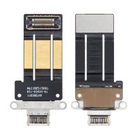 iPad 12.9 6e Gen/Pad Pro 11 3e/4e Gen Laddkontakt Flexkabel - Svart