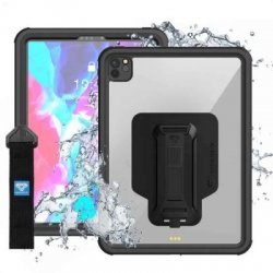 iPad Pro 12.9 2021 Skal Waterproof Svart/Klar